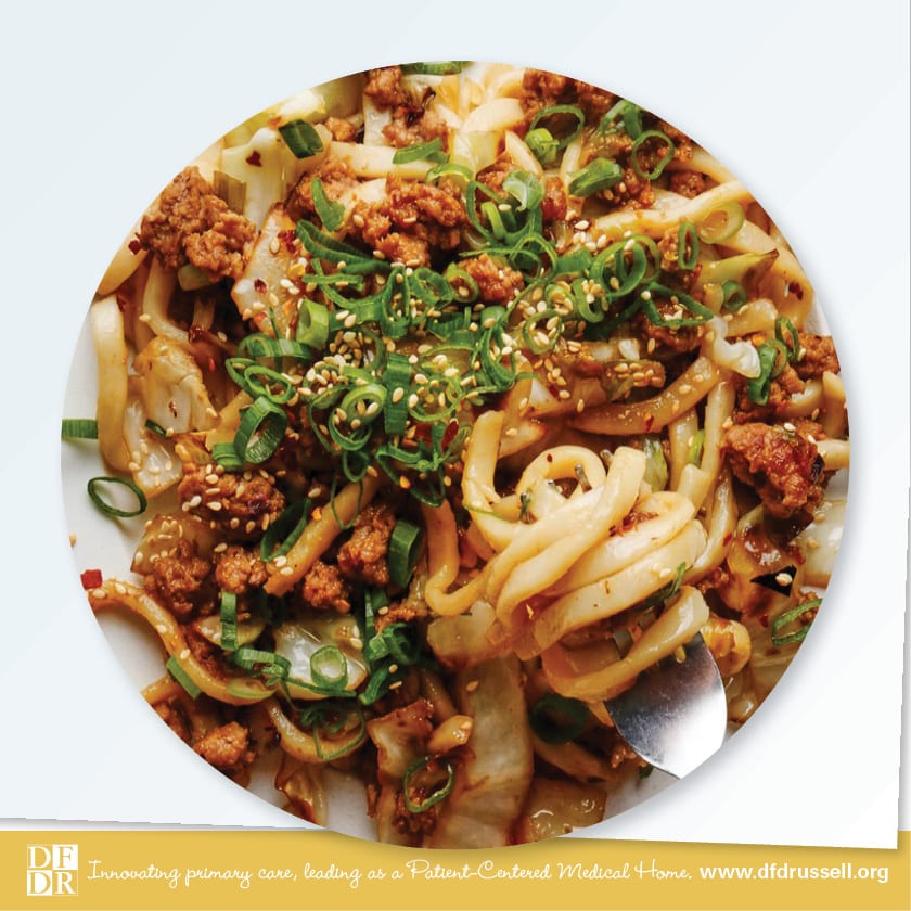 Stir-fried Udon Noodles