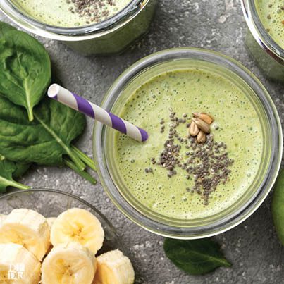 Banana Spinach Power Smoothie