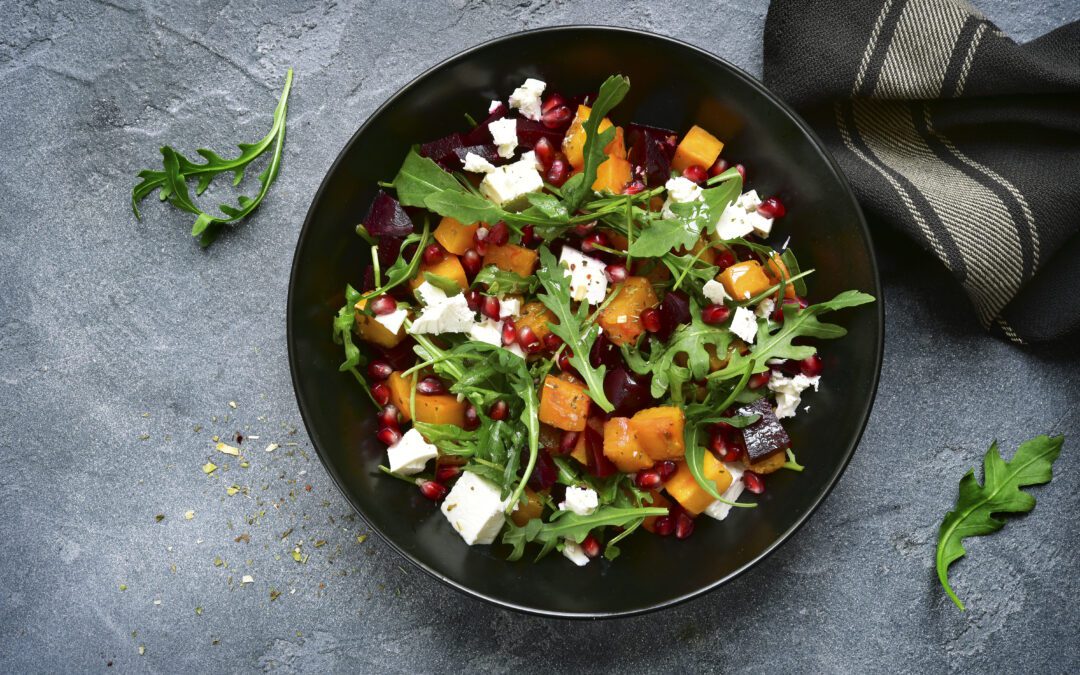 Roasted Beet & Carrot Salad