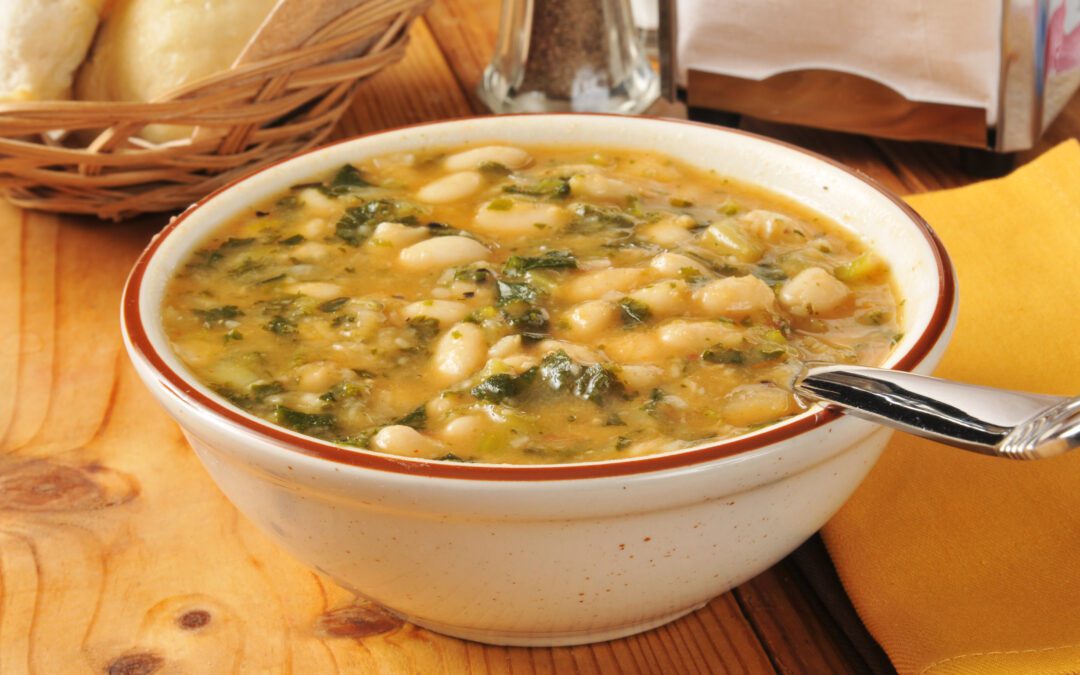 Cabbage & White Bean Soup