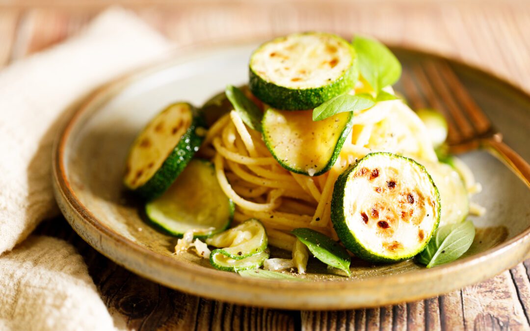 Lemon Garlic Zucchini Pasta
