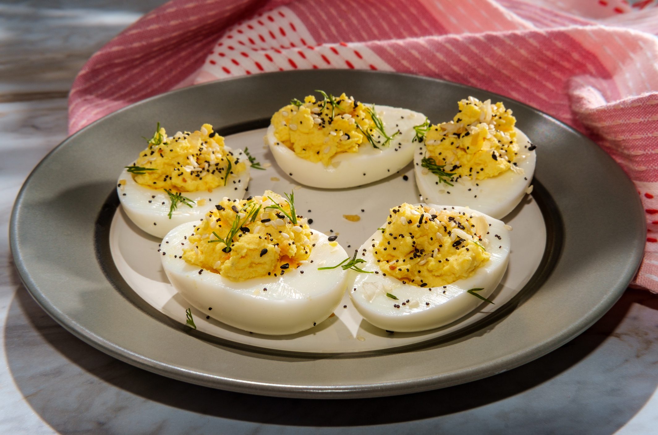 deviled eggs