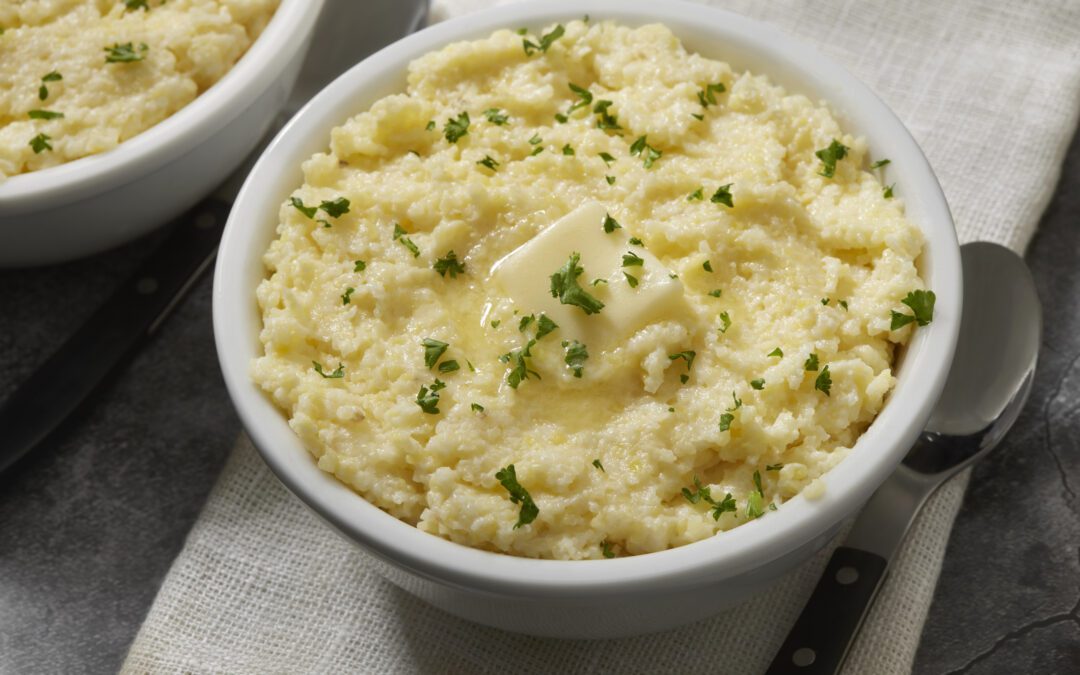 Garlic Herb Mashed Potatoes